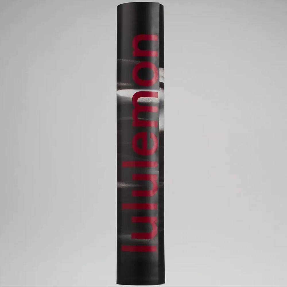 NWT Lululemon Yoga The Mat 5mm Made With FSC-Certified Rubber Red Black Marble - Picture 7 of 7